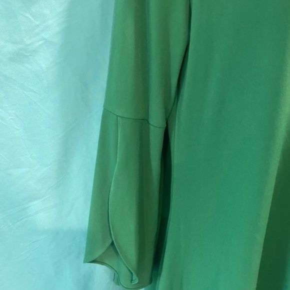 Alfani Green Tunic Top with Flared Sleeves - Picture 3 of 10